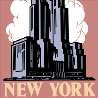 VN247 - New york stencil