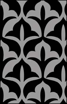 Repeat No 4 stencil - Gothic and Medieval