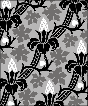 Repeat No 20  stencil - Gothic and Medieval