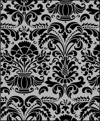 Repeat No 23  stencil - Gothic and Medieval