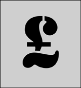 Stencil Alphabet stencil - Lettering