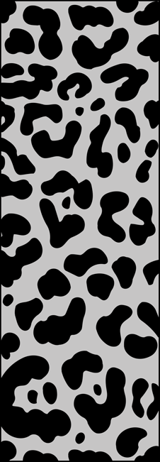 Leopard stencil - Modern Design
