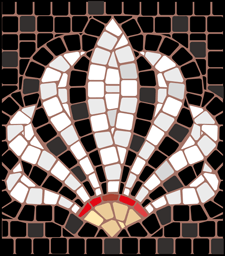 Mosaic Cornerpiece Stencils