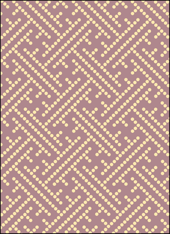 Maze stencil - Vintage