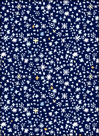 Click to see the actual Stars stencil design.